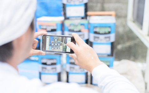 その日の作業内容を毎日報告